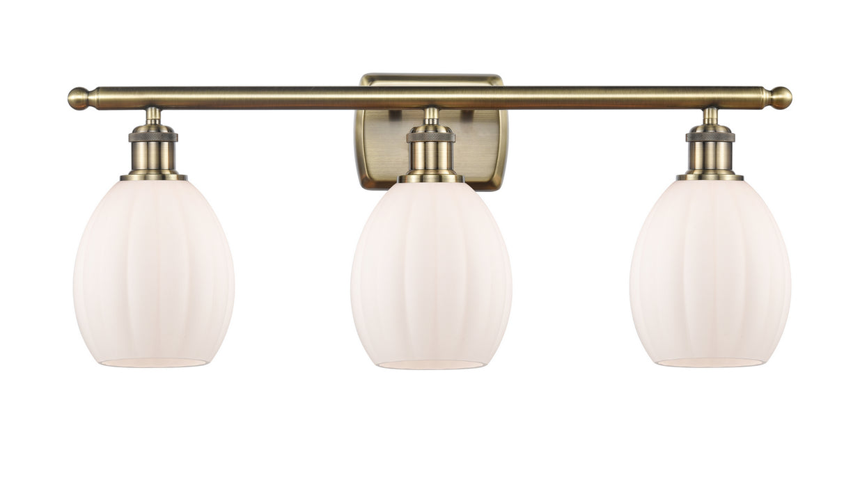 Innovations 516-3W-AB-G81 Three Light Bath Vanity, Antique Brass