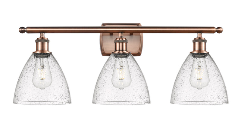 Innovations 516-3W-AC-GBD-754-LED LED Bath Vanity, Antique Copper