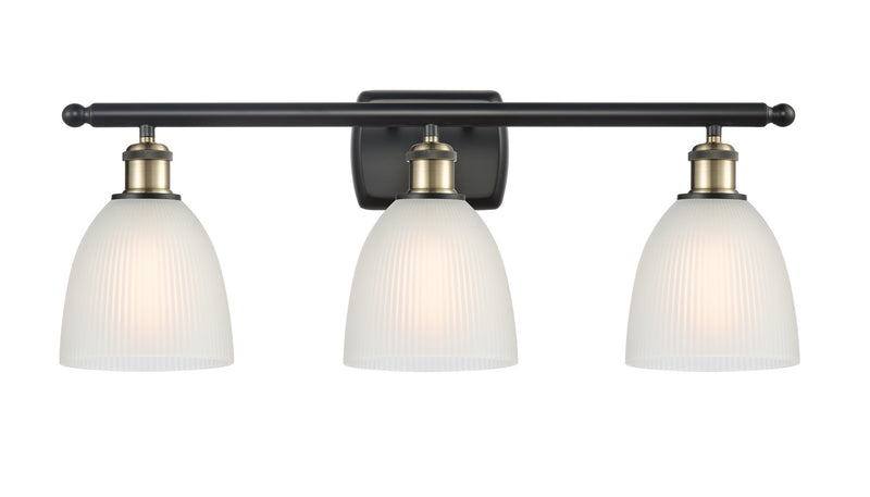 Innovations 516-3W-BAB-G381 Three Light Bath Vanity, Black Antique Brass