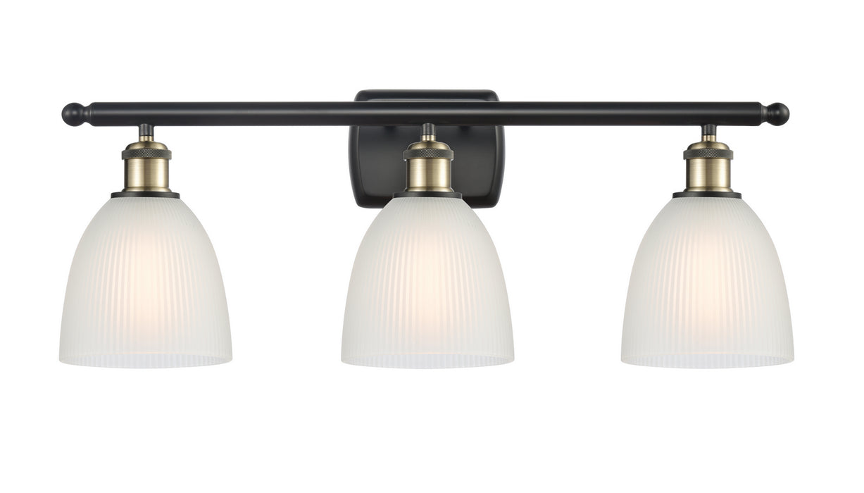 Innovations 516-3W-BAB-G381 Three Light Bath Vanity, Black Antique Brass