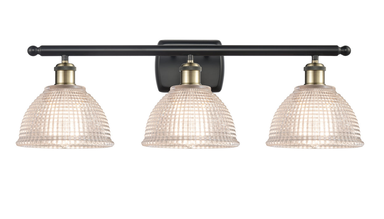 Innovations 516-3W-BAB-G422 Three Light Bath Vanity, Black Antique Brass