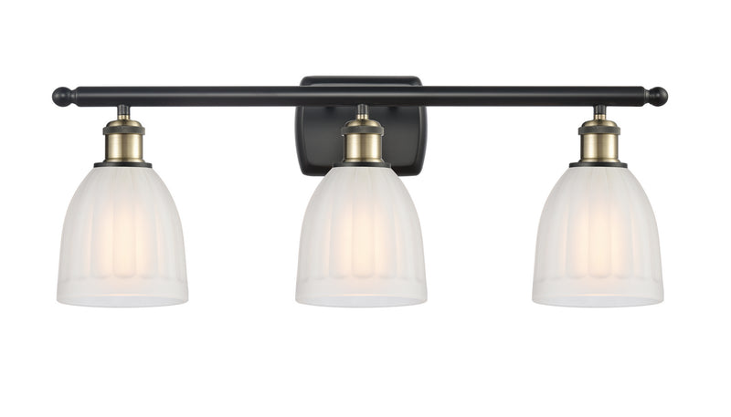 Innovations 516-3W-BAB-G441 Three Light Bath Vanity, Black Antique Brass