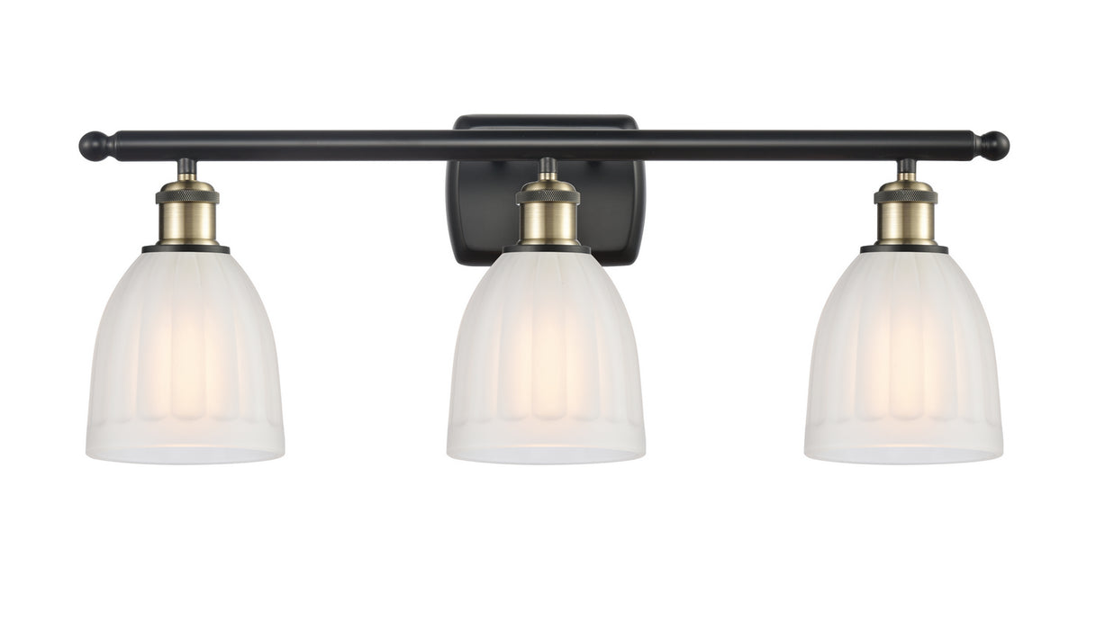Innovations 516-3W-BAB-G441 Three Light Bath Vanity, Black Antique Brass