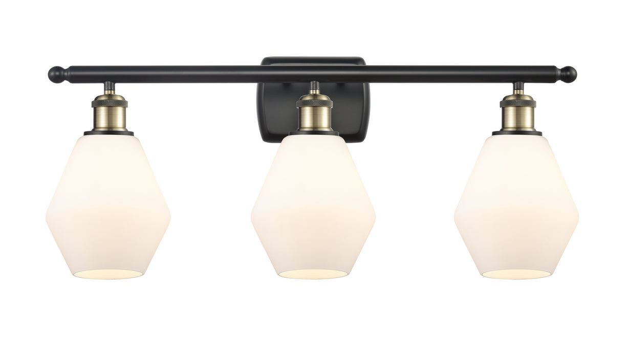 Innovations 516-3W-BAB-G651-6-LED LED Bath Vanity, Black Antique Brass