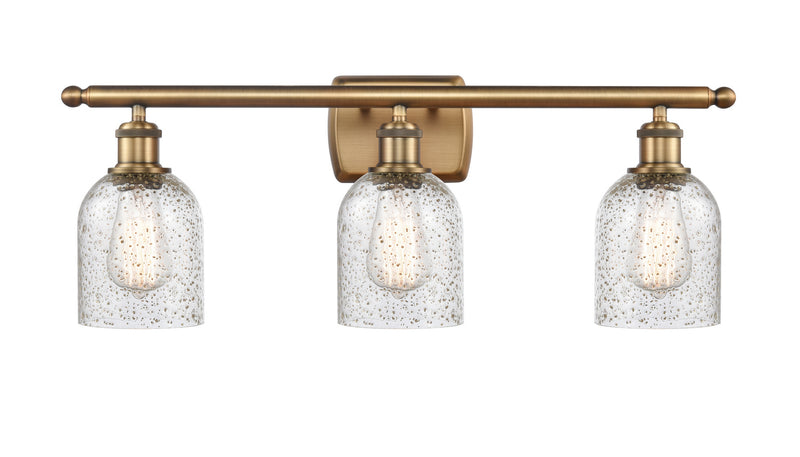 Innovations 516-3W-BB-G259 Three Light Bath Vanity, Brushed Brass