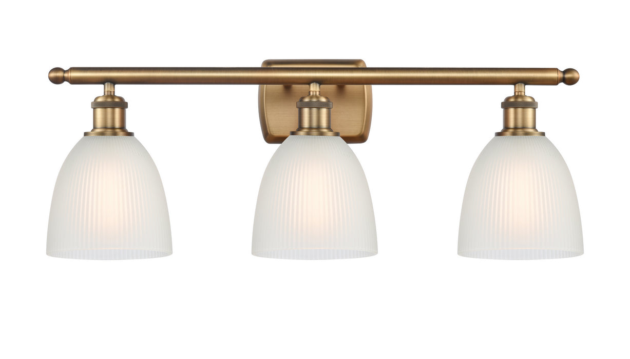 Innovations 516-3W-BB-G381-LED LED Bath Vanity, Brushed Brass