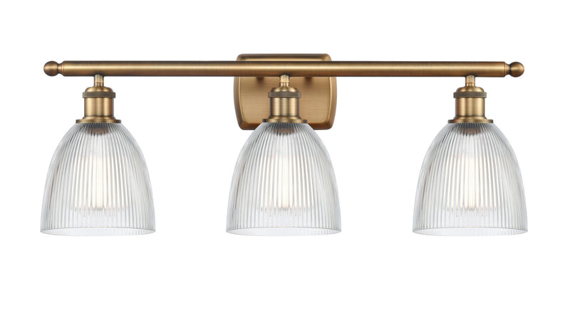 Innovations 516-3W-BB-G382-LED LED Bath Vanity, Brushed Brass