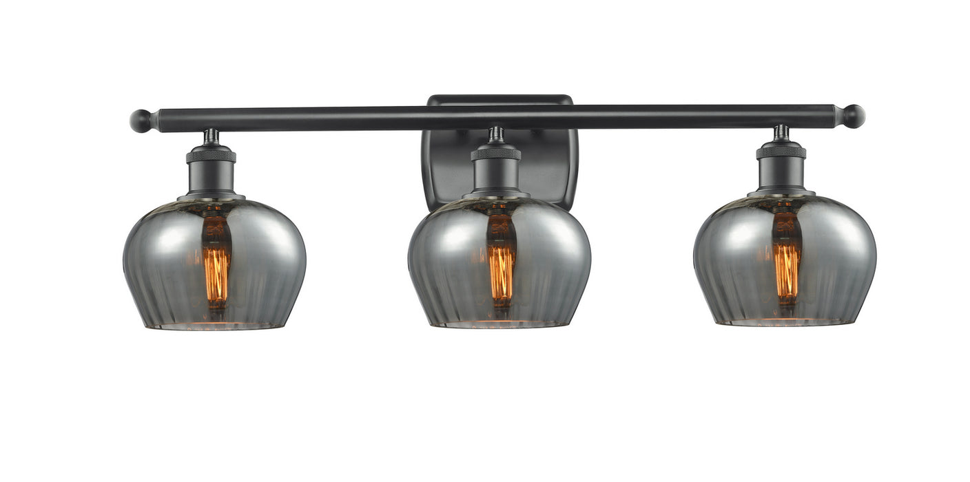 Innovations 516-3W-BK-G93-LED LED Bath Vanity, Matte Black