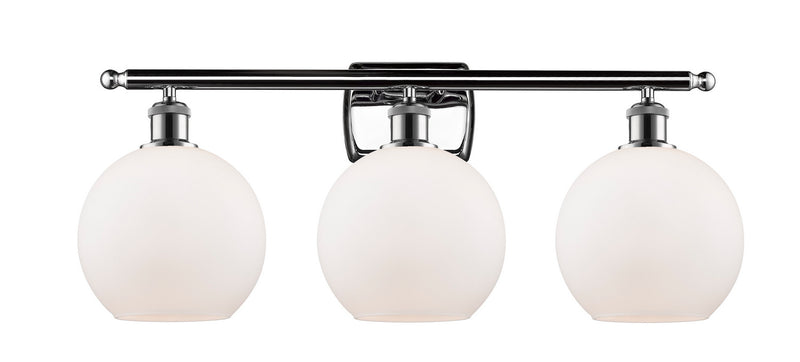 Innovations 516-3W-PC-G121-8-LED LED Bath Vanity, Polished Chrome