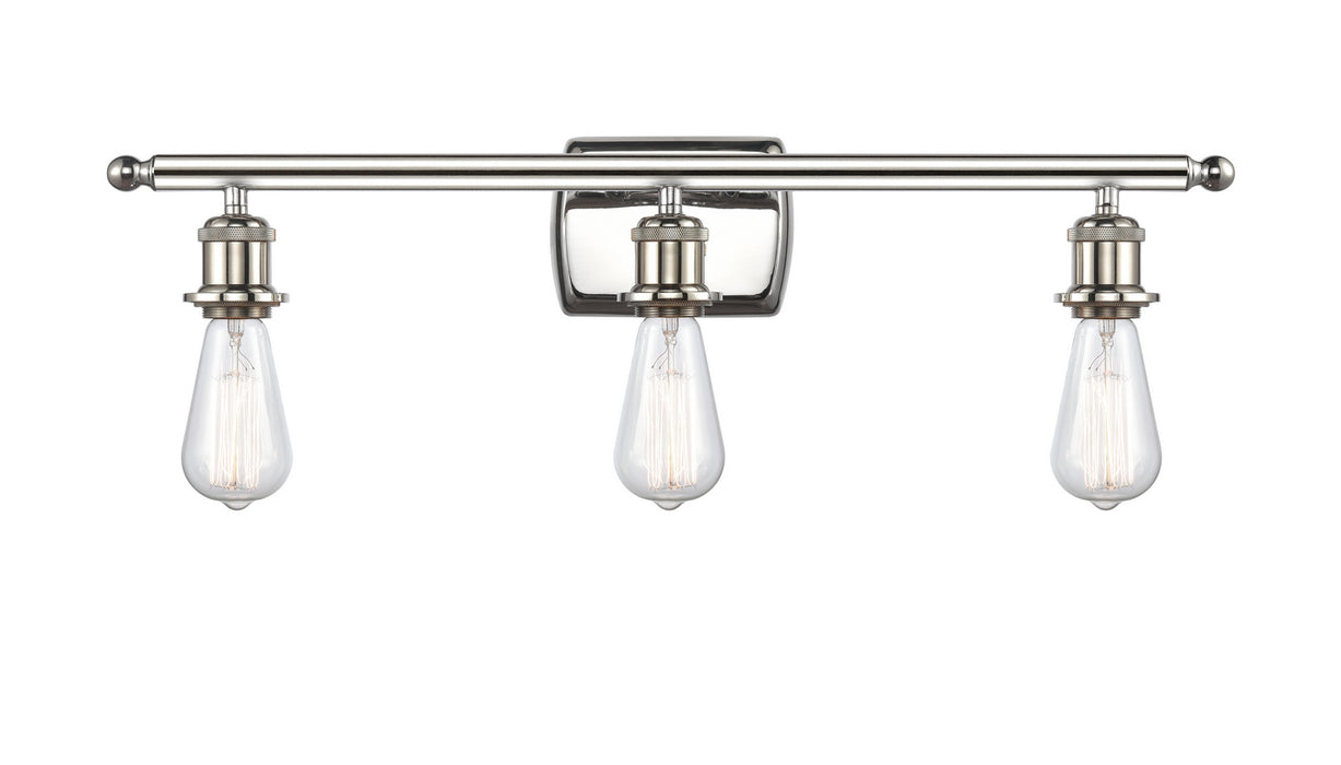 Innovations 516-3W-PN Three Light Bath Vanity, Polished Nickel