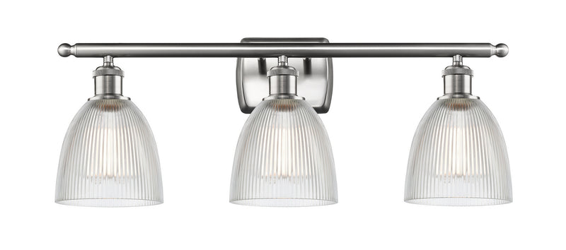 Innovations 516-3W-SN-G382 Three Light Bath Vanity, Brushed Satin Nickel