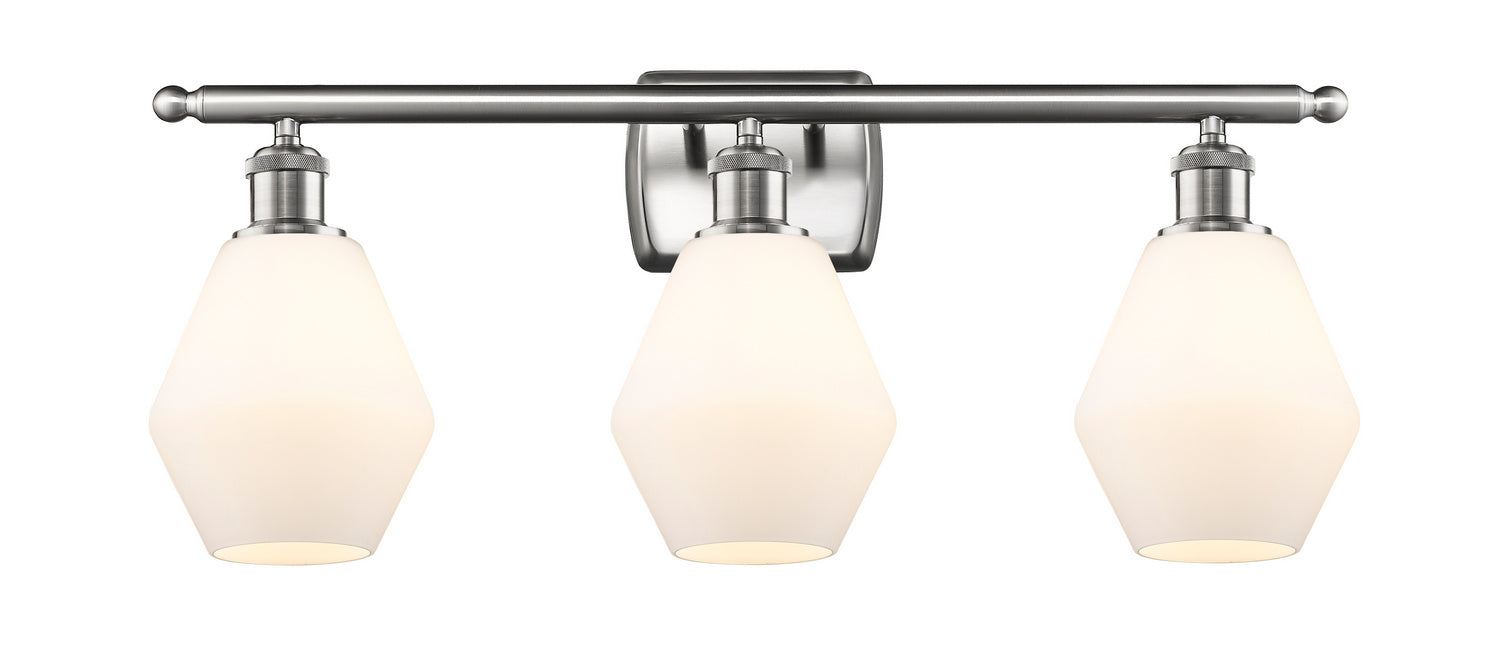 Innovations 516-3W-SN-G651-6-LED LED Bath Vanity, Brushed Satin Nickel