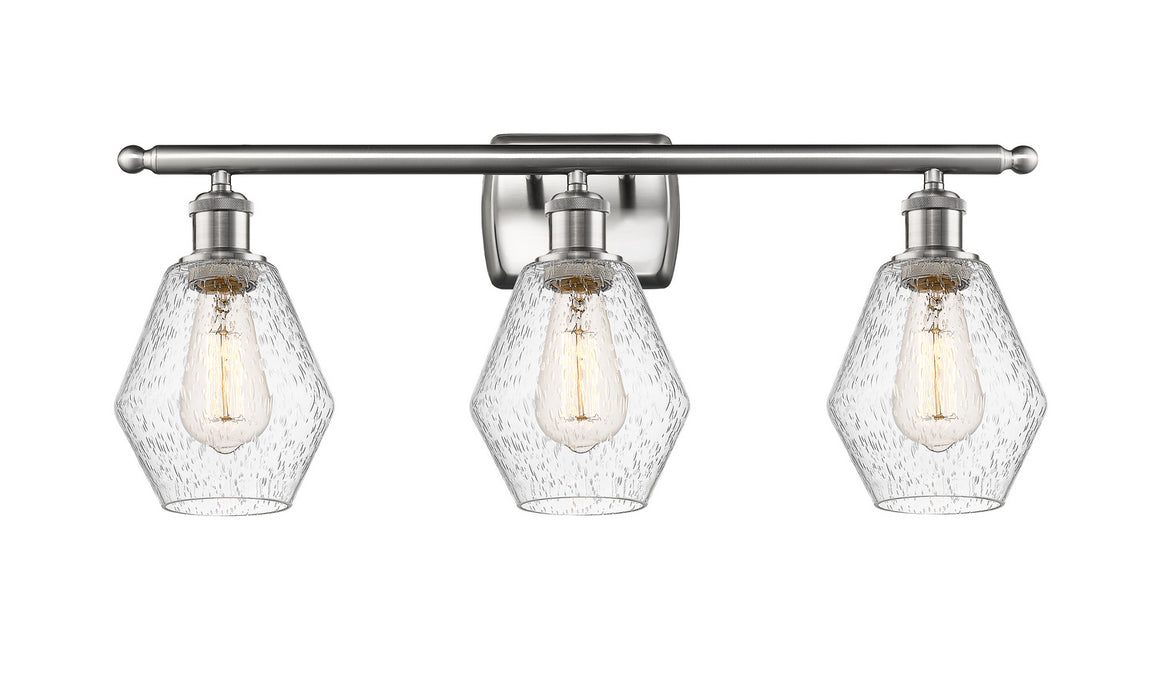 Innovations 516-3W-SN-G654-6-LED LED Bath Vanity, Brushed Satin Nickel