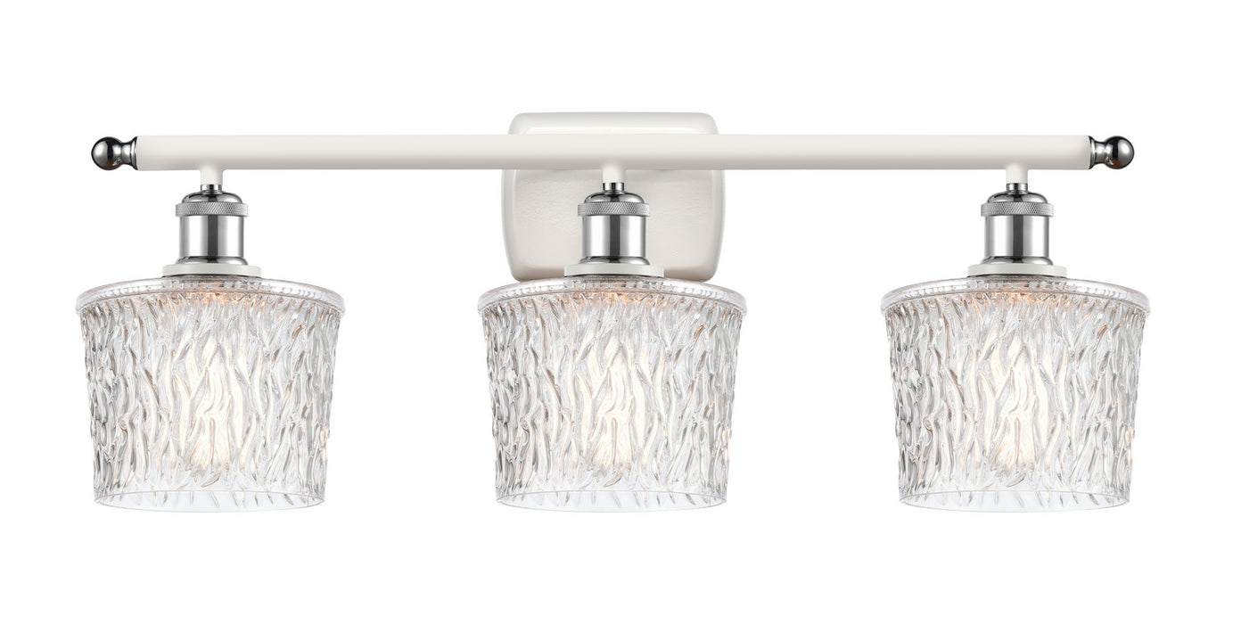 Innovations 516-3W-WPC-G402-LED LED Bath Vanity, White Polished Chrome