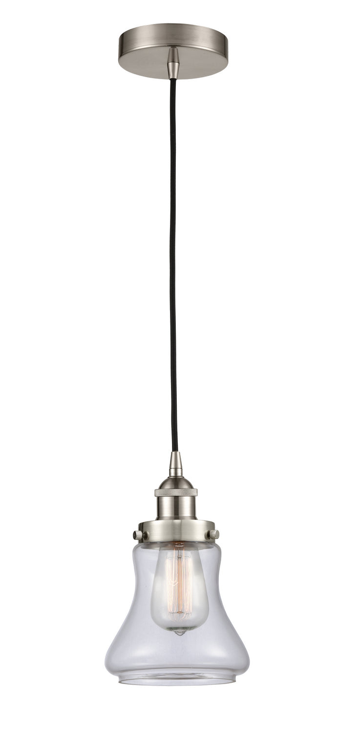 Innovations 616-1PH-SN-G192 One Light Mini Pendant, Brushed Satin Nickel