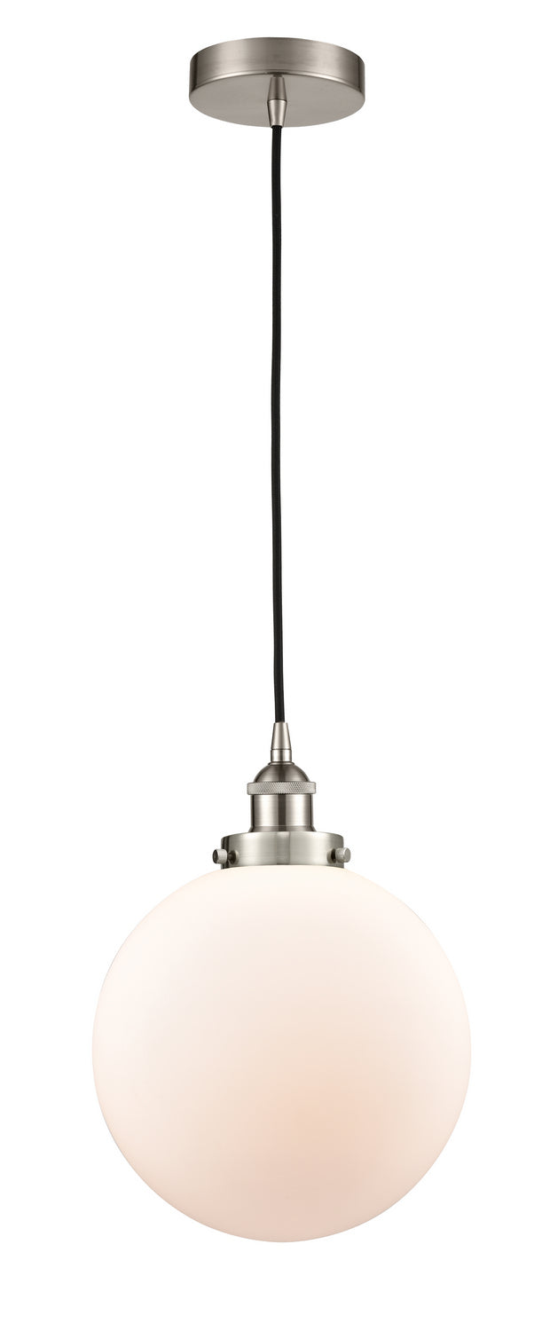 Innovations 616-1PH-SN-G201-10 One Light Mini Pendant, Brushed Satin Nickel