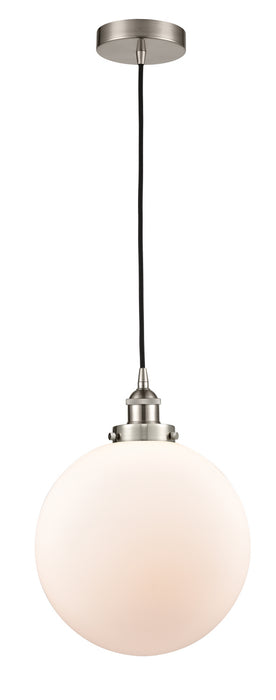 Innovations 616-1PH-SN-G201-12 One Light Mini Pendant, Brushed Satin Nickel