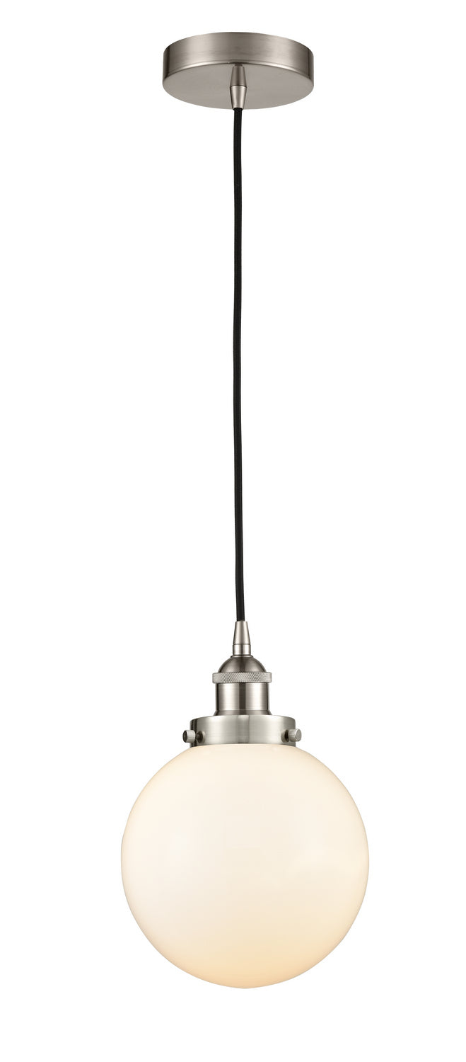 Innovations 616-1PH-SN-G201-8-LED LED Mini Pendant, Brushed Satin Nickel