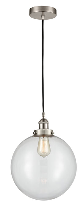Innovations 616-1PH-SN-G202-12 One Light Mini Pendant, Brushed Satin Nickel