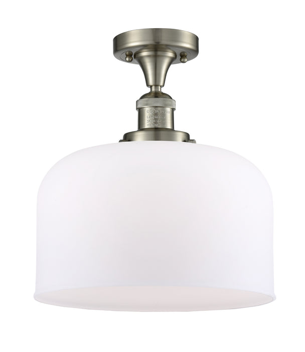 Innovations 517-1CH-SN-G71-L-LED LED Semi-Flush Mount, Brushed Satin Nickel