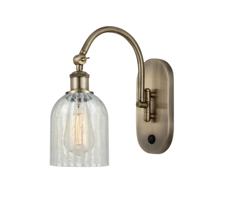 Innovations 518-1W-AB-G2511 One Light Wall Sconce, Antique Brass