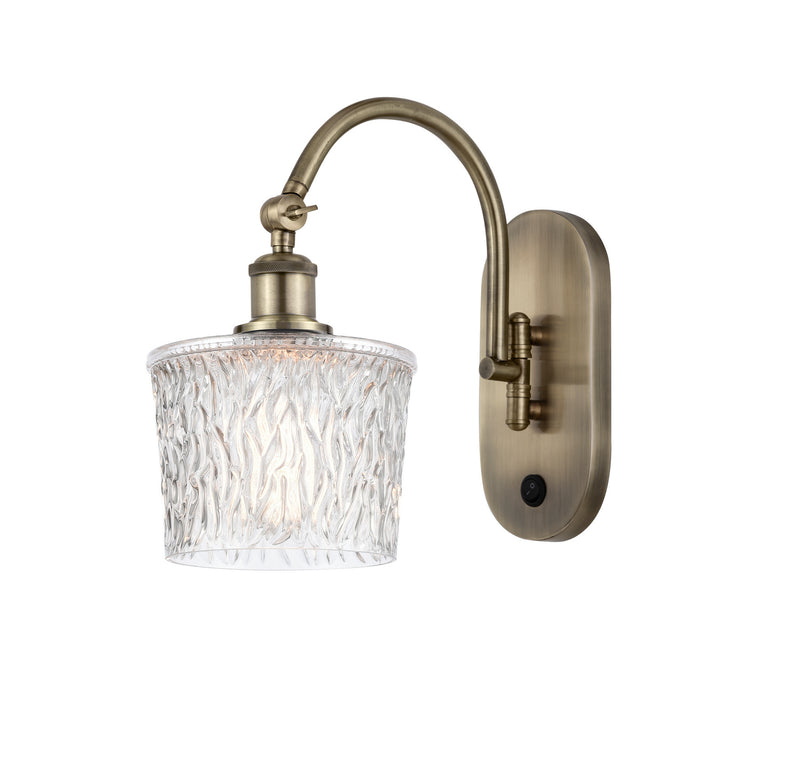Innovations 518-1W-AB-G402 One Light Wall Sconce, Antique Brass