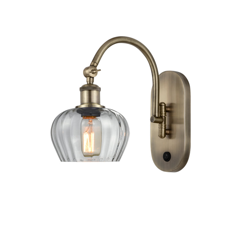 Innovations 518-1W-AB-G92-LED LED Wall Sconce, Antique Brass