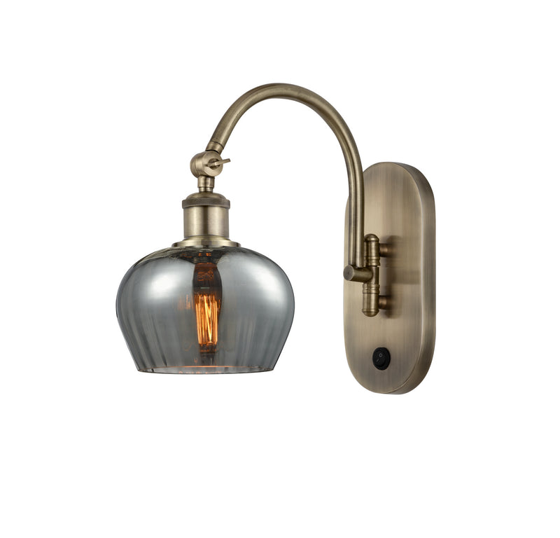 Innovations 518-1W-AB-G93-LED LED Wall Sconce, Antique Brass
