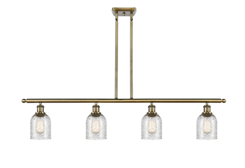 Innovations 516-4I-AB-G259 Four Light Island Pendant, Antique Brass