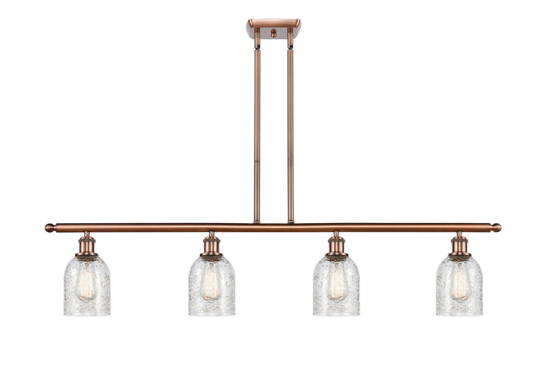 Innovations 516-4I-AC-G259-LED LED Island Pendant, Antique Copper