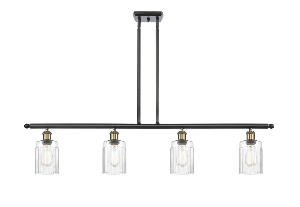Innovations 516-4I-BAB-G342 Four Light Island Pendant, Black Antique Brass