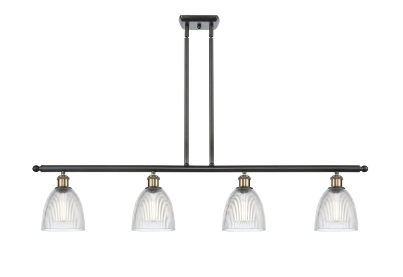 Innovations 516-4I-BAB-G382-LED LED Island Pendant, Black Antique Brass