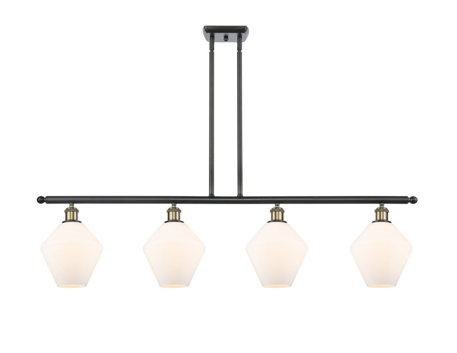 Innovations 516-4I-BAB-G651-8-LED LED Island Pendant, Black Antique Brass