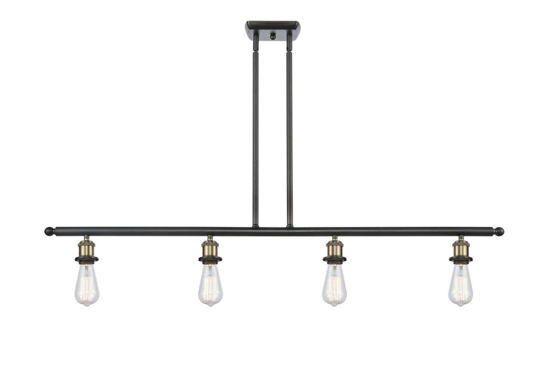 Innovations 516-4I-BAB-LED LED Island Pendant, Black Antique Brass
