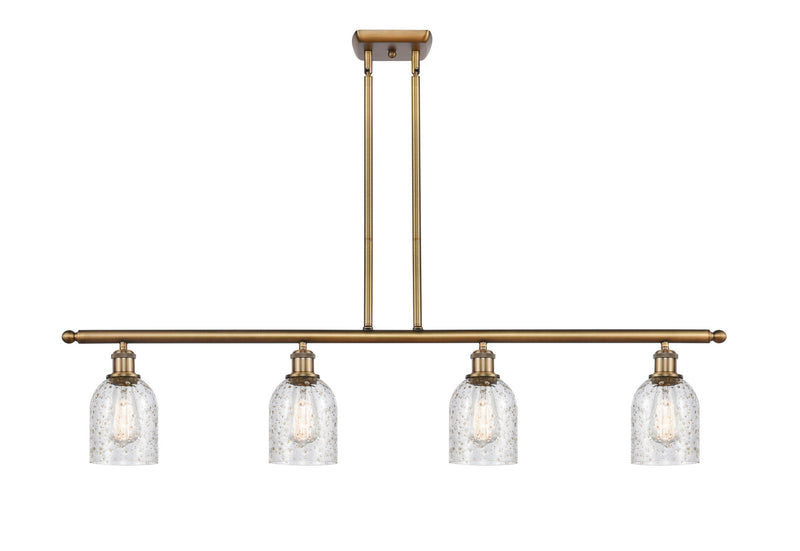 Innovations 516-4I-BB-G259 Four Light Island Pendant, Brushed Brass
