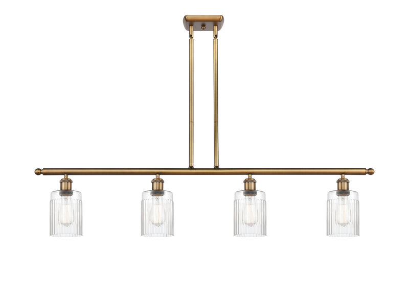 Innovations 516-4I-BB-G342-LED LED Island Pendant, Brushed Brass