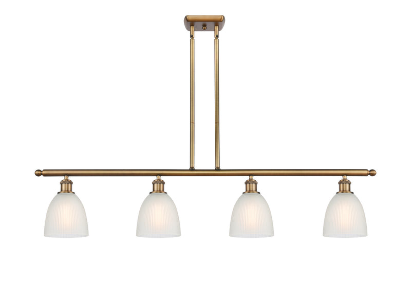 Innovations 516-4I-BB-G381-LED LED Island Pendant, Brushed Brass
