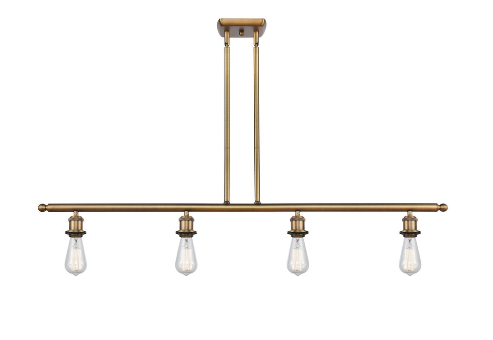 Innovations 516-4I-BB-LED LED Island Pendant, Brushed Brass