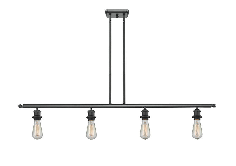 Innovations 516-4I-BK Four Light Island Pendant, Matte Black