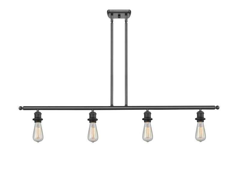 Innovations 516-4I-BK-LED LED Island Pendant, Matte Black