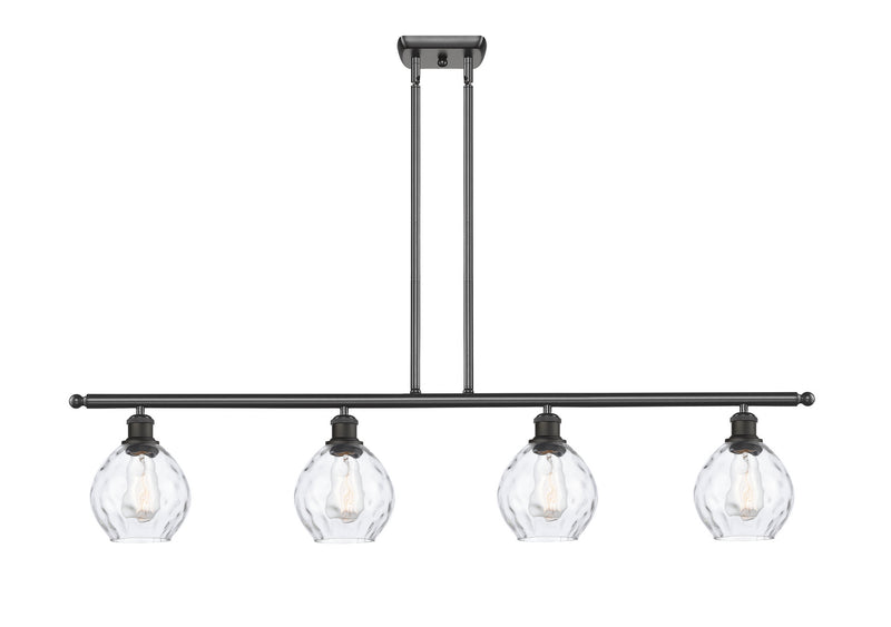 Innovations 516-4I-OB-G362-LED LED Island Pendant, Oil Rubbed Bronze