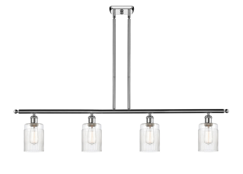 Innovations 516-4I-PC-G342-LED LED Island Pendant, Polished Chrome