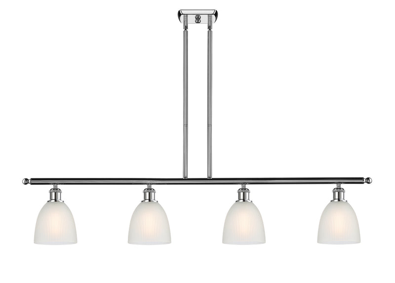 Innovations 516-4I-PC-G381-LED LED Island Pendant, Polished Chrome