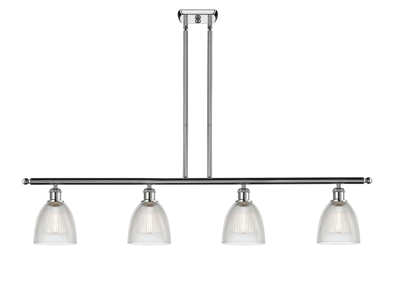 Innovations 516-4I-PC-G382-LED LED Island Pendant, Polished Chrome