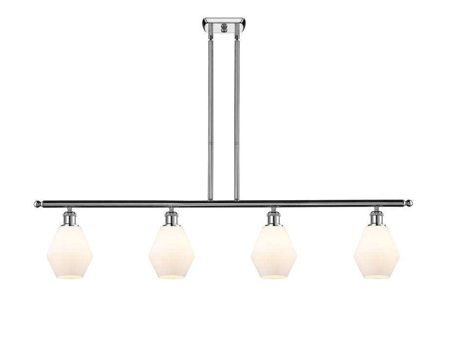 Innovations 516-4I-PC-G651-6 Four Light Island Pendant, Polished Chrome