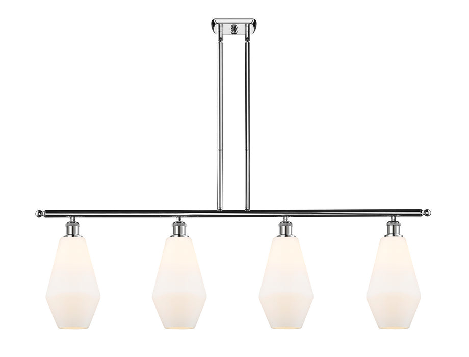 Innovations 516-4I-PC-G651-7-LED LED Island Pendant, Polished Chrome