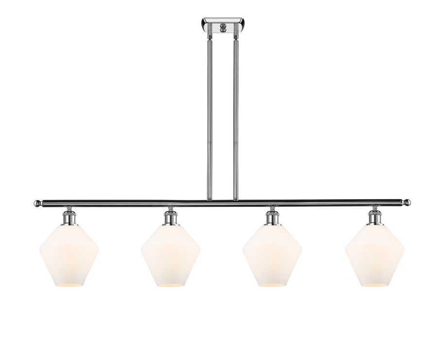 Innovations 516-4I-PC-G651-8-LED LED Island Pendant, Polished Chrome