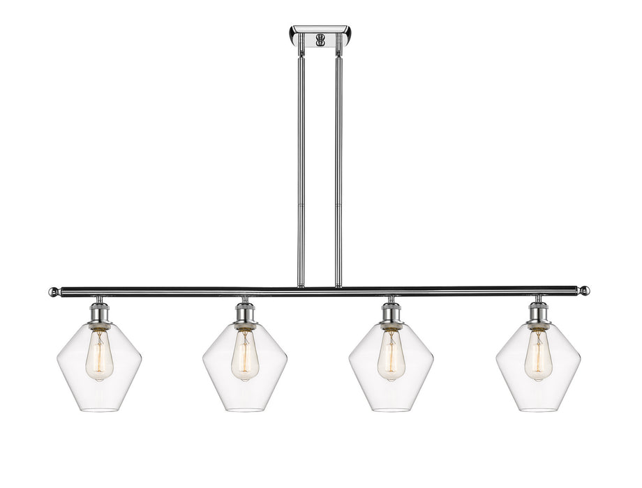 Innovations 516-4I-PC-G652-8 Four Light Island Pendant, Polished Chrome