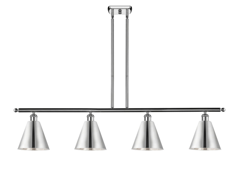 Innovations 516-4I-PC-MBC-8-PC Four Light Island Pendant, Polished Chrome