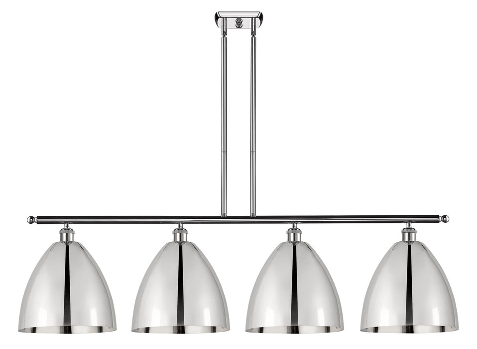 Innovations 516-4I-PC-MBD-12-PC Four Light Island Pendant, Polished Chrome